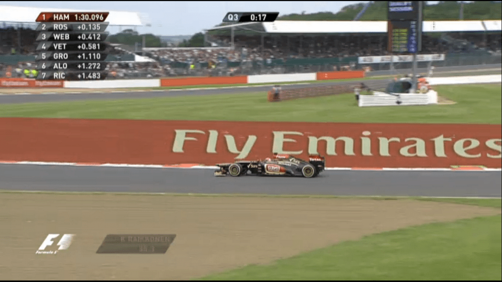 Fly Emirates: An example from FOM on how not to do virtual advertising...