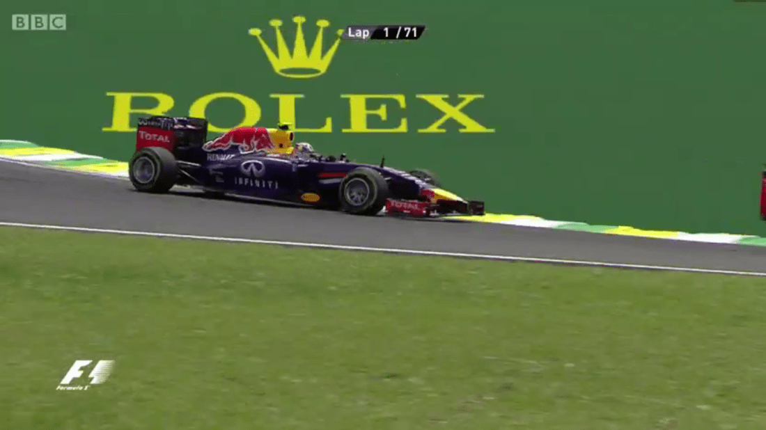 Rolex: A wonderful brand I'm sure, but what percentage of Formula 1's audience is going to interact with the brand in the next seven days?