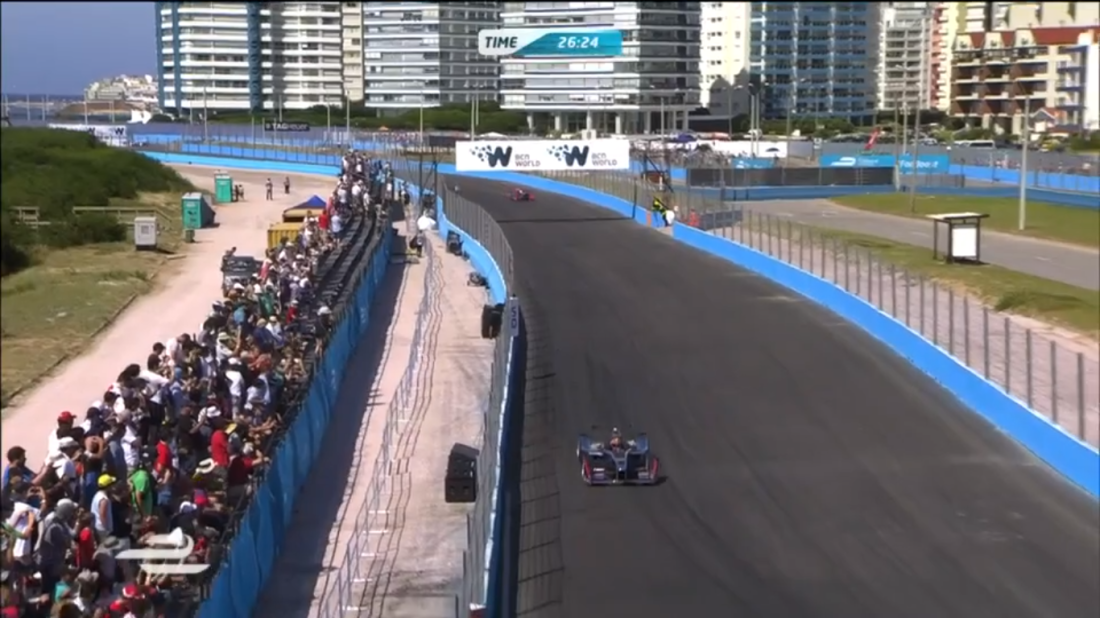 Stunning backdrops has been a key feature of Formula E. No desert races so far...