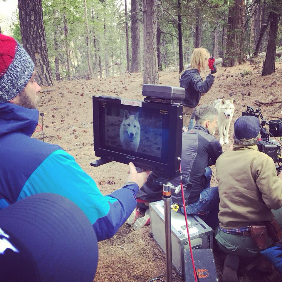 Behind the scenes shot of Sky Sports F1's #TheChasingPack shoot. Copyright: Sky Sports.