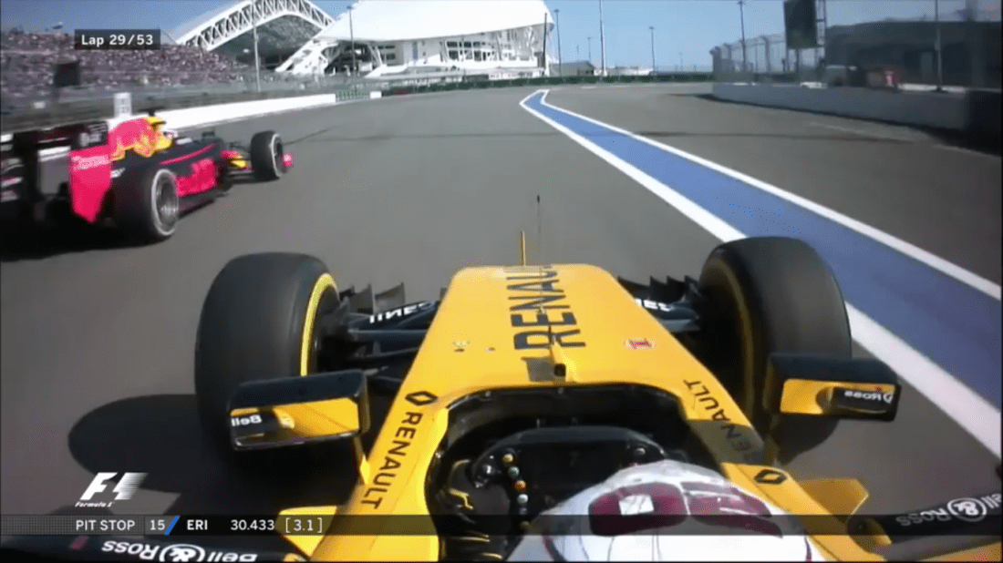 2016 Russian GP - Magnussen on-board