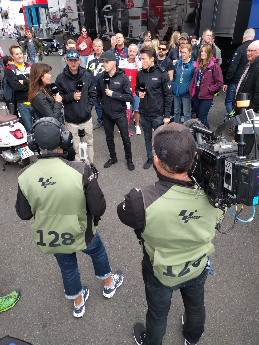 2018 British MotoGP - BT on Saturday.jpg