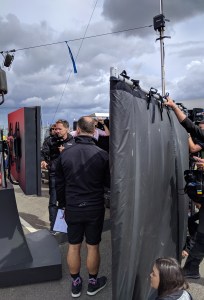 2018 British MotoGP - BT touch-screen